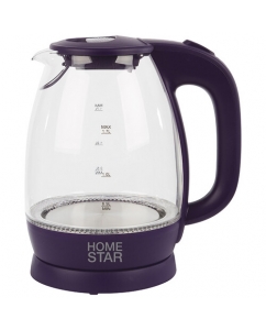 Купить Электрочайник Homestar HS-1012 фиолетовый в E-mobi