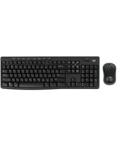 Купить Клавиатура+мышь беспроводная   Logitech MK270 черный в E-mobi