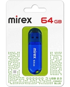 Купить Память USB Flash 64 ГБ Mirex CANDY [13600-FMUCBU64] в E-mobi