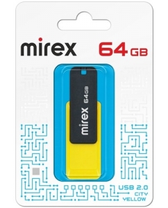 Купить Память USB Flash 64 ГБ Mirex CITY [13600-FMUCYL64] в E-mobi