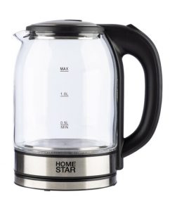 Купить Электрочайник Homestar HS-1042 серебристый в E-mobi