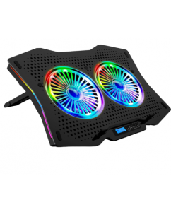 Купить Подставка для ноутбука Panteon CP-172L RGB черный в E-mobi