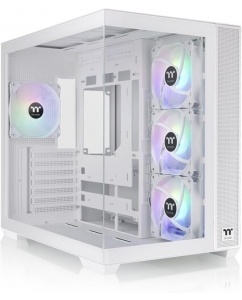 Купить Корпус Thermaltake View 380 TG ARGB Snow [CA-1Z2-00M6WN-00] белый в E-mobi