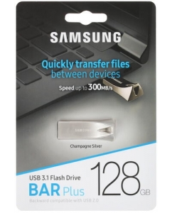 Купить Память USB Flash 128 ГБ Samsung BAR Plus [MUF-128BE3/APC] в E-mobi