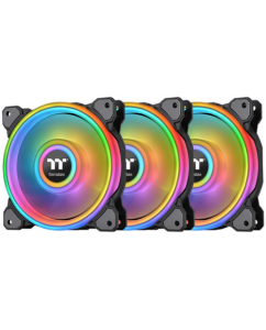 Купить Комплект вентиляторов Thermaltake Riing Quad 12 RGB PRadiator Fan TT Premium Edition [CL-F088-PL12SW-A] в E-mobi