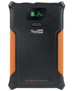 Купить Портативный аккумулятор TopOn TOP-X38 PRO черный в E-mobi