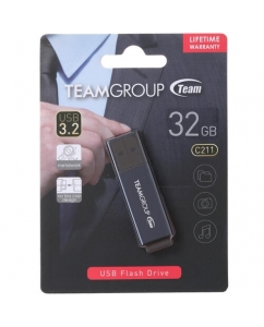 Купить Память USB Flash 32 ГБ Team Group C211 [TC211332GL01] в E-mobi