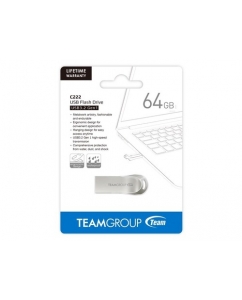 Купить Память USB Flash 64 ГБ Team Group C222 [TC222364GS01] в E-mobi