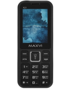 Купить Сотовый телефон Maxvi K21 черный в E-mobi