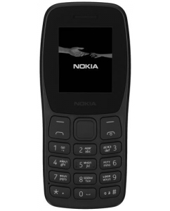 Купить Сотовый телефон Nokia 105 SS (2022) черный в E-mobi