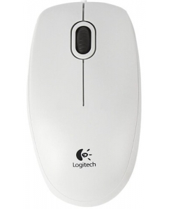 Купить Мышь проводная Logitech B100 [910-003360] белый в E-mobi