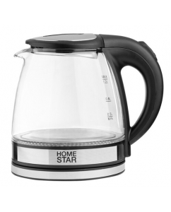 Купить Электрочайник Homestar HS-1052 черный в E-mobi