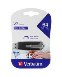 Купить Память USB Flash 64 ГБ Verbatim V3 Drive [49174] в E-mobi