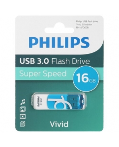 Купить Память USB Flash 32 ГБ PHILIPS VIVID3.0 [FM16FD00B/97] в E-mobi