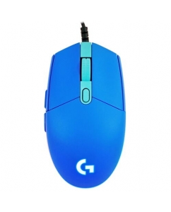 Купить Мышь проводная Logitech G102 LIGHTSYNC [910-005801] синий в E-mobi