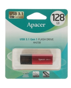 Купить Память USB Flash 128 ГБ Apacer AH25 [AP128GAH25BR-1] в E-mobi