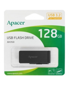 Купить Память USB Flash 128 ГБ Apacer AH350 [AP128GAH350B-1] в E-mobi