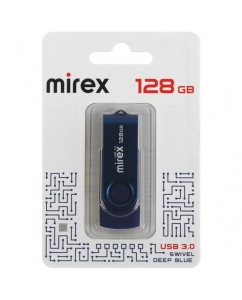 Купить Память USB Flash 128 ГБ Mirex SWIVEL [13600-FM3BS128] в E-mobi