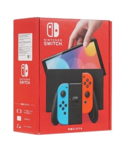 Купить Игровая консоль Nintendo Switch OLED красный, синий в E-mobi