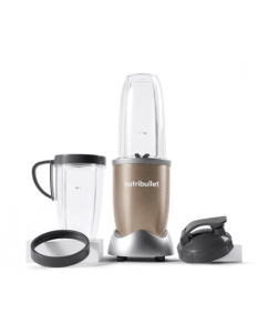 Купить Блендер Nutribullet PRO NB908CP [900 Вт, скоростей - 1, 900 мл, золотистый, серебристый, серый] в E-mobi