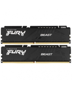 Купить Оперативная память Kingston Fury Beast Black AMD [KF556C36BBEK2-64] 64 ГБ в E-mobi