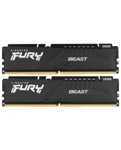 Купить Оперативная память Kingston Fury Beast Black AMD [KF560C36BBEK2-64] 64 ГБ в E-mobi