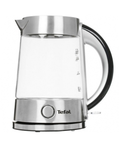 Купить Электрочайник Tefal Glass Kettle KI760D30 серебристый в E-mobi