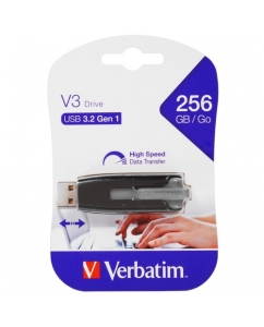 Купить Память USB Flash 256 ГБ Verbatim V3 Drive [49168] в E-mobi