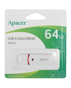 Купить Память USB Flash 64 ГБ Apacer AH333 [AP64GAH333W-1] в E-mobi