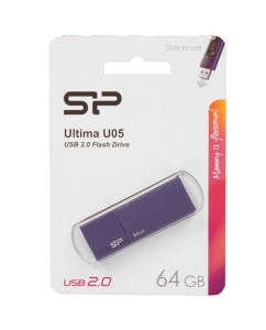 Купить Память USB Flash 64 ГБ Silicon Power Ultima U05 [SP064GBUF2U05V1D] в E-mobi