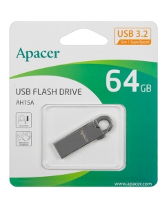 Купить Память USB Flash 64 ГБ Apacer AH15A [AP64GAH15AA-1] в E-mobi