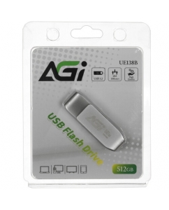 Купить Память USB Flash 512 ГБ Agi UE138B [AGI512GSMUE138B] в E-mobi