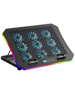 Купить Подставка для ноутбука Panteon CP-199L RGB черный в E-mobi