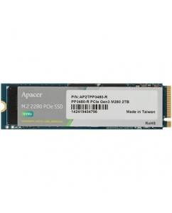 Купить 2000 ГБ SSD M.2 накопитель Apacer PP3480 [AP2TPP3480-R] в E-mobi