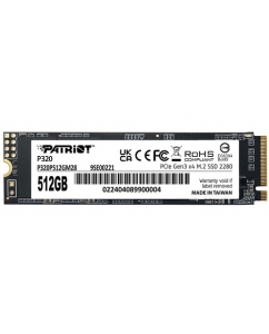 Купить 512 ГБ SSD M.2 накопитель Patriot P320 [P320P512GM28] в E-mobi