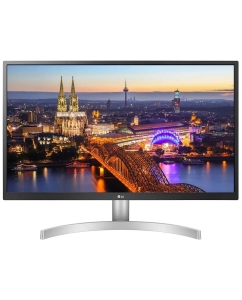 Купить 27&quot; Монитор LG UltraFine 27UL500-W белый 60Hz 3840x2160 IPS  в E-mobi