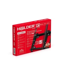 Купить Наклонный кронштейн для телевизора Holder LCD-T2627-B 22-40 черный  в E-mobi
