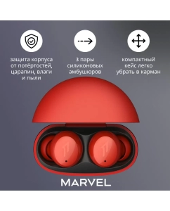 Купить Беспроводные наушники 1More Comfobuds Mini Red (ES603-Red)  в E-mobi