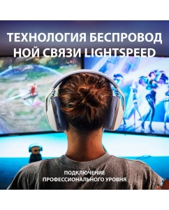 Купить Наушники для компьютера Logitech G435 Wireless Off-White and Lilac (981-001074)  в E-mobi