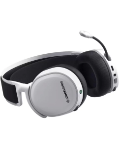 Купить Игровые наушники SteelSeries Arctis 7+ белый / черный (1909710)  в E-mobi