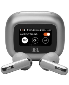Купить Беспроводные наушники JBL Live Flex 3 Silver (172597)  в E-mobi