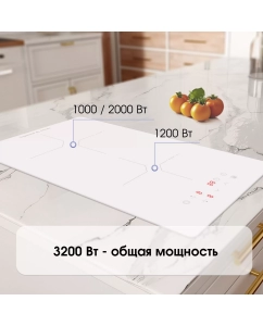 Купить Встраиваемая варочная панель электрическая Zigmund &amp; Shtain CN 38.3 W белый  в E-mobi