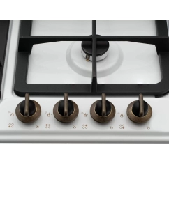 Купить Встраиваемая варочная панель газовая Delonghi BF 46 PRO RUS белый  в E-mobi