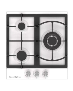 Купить Встраиваемая варочная панель газовая Zigmund &amp; Shtain G 14.4 W белый  в E-mobi
