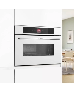Купить Встраиваемый электрический духовой шкаф Bosch CMG7241W1 белый  в E-mobi