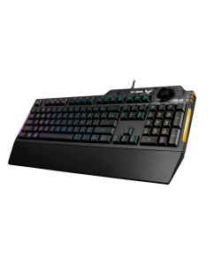 Купить Проводная игровая клавиатура ASUS TUF Gaming K1 Black (90MP01X0-BKRA00)  в E-mobi