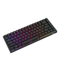 Купить Проводная/беспроводная игровая клавиатура Royal Kludge RK84 Black  в E-mobi