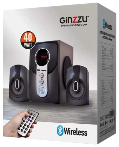 Купить Колонки компьютерные Ginzzu GM-405 Silver/Black  в E-mobi