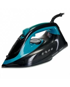 Купить Утюг Delta LUX DE-3000 черный, бирюзовый  в E-mobi