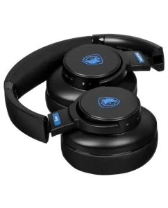 Купить Беспроводные наушники Sades SA-202 Runner черный  в E-mobi